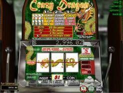 Play Crazy Dragon Slots at Sun Palace Casino